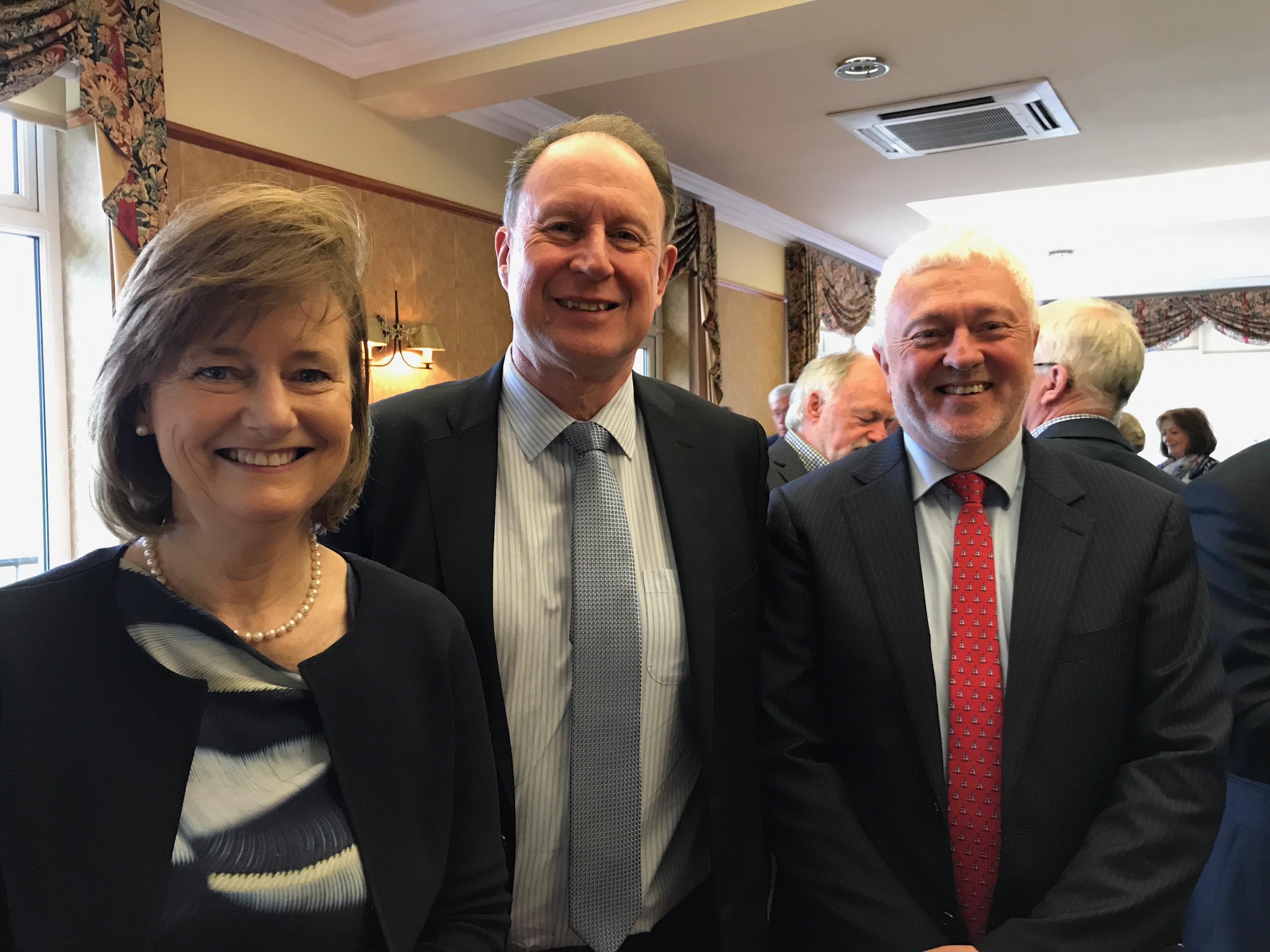 Pictured L-R: Deirdre Clune, Member of the European Parliament; Joe Aherne, CEO Leading Edge Group and Eamonn Siggins, Chief Executive at CPA Ireland.