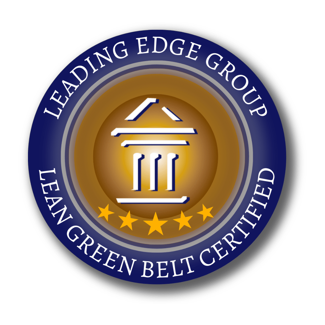 Lean Green Belt Badge