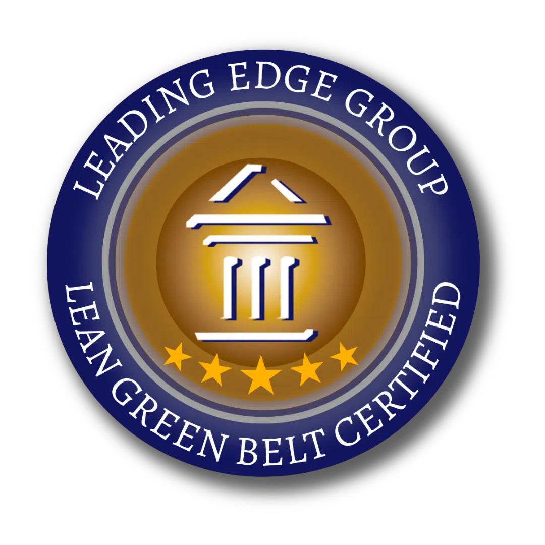 Lean Green Belt Badge