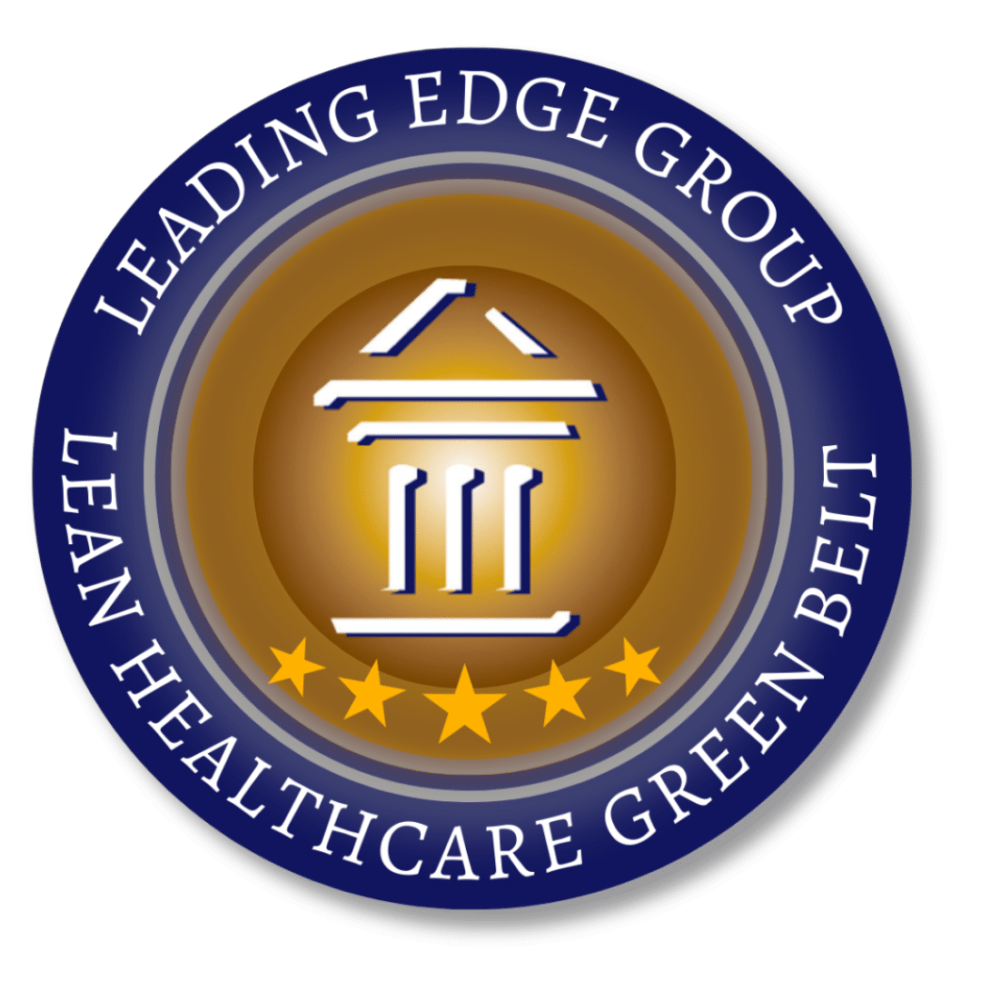 Lean Healthcare Green Belt Badge