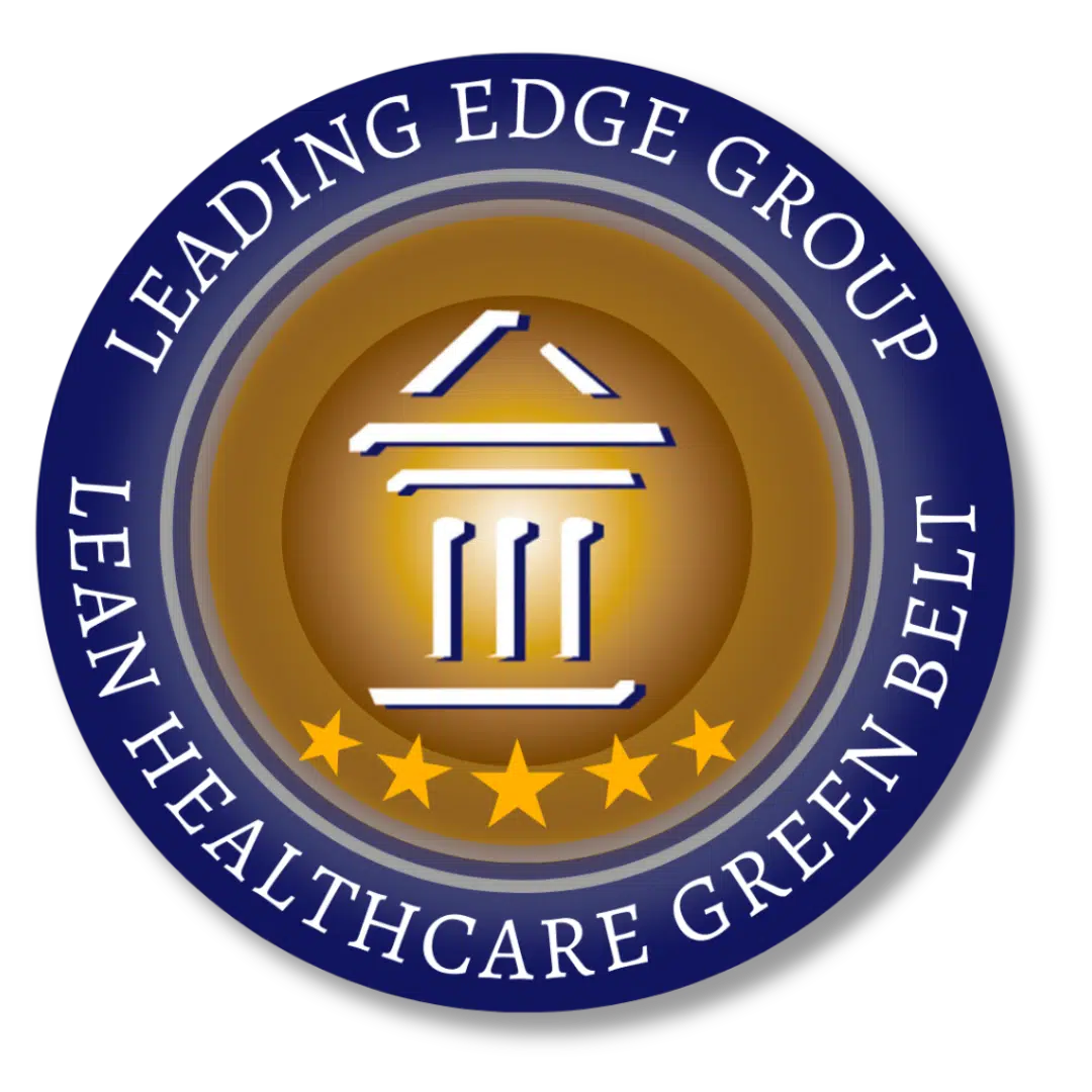 Lean Healthcare Green Belt Badge